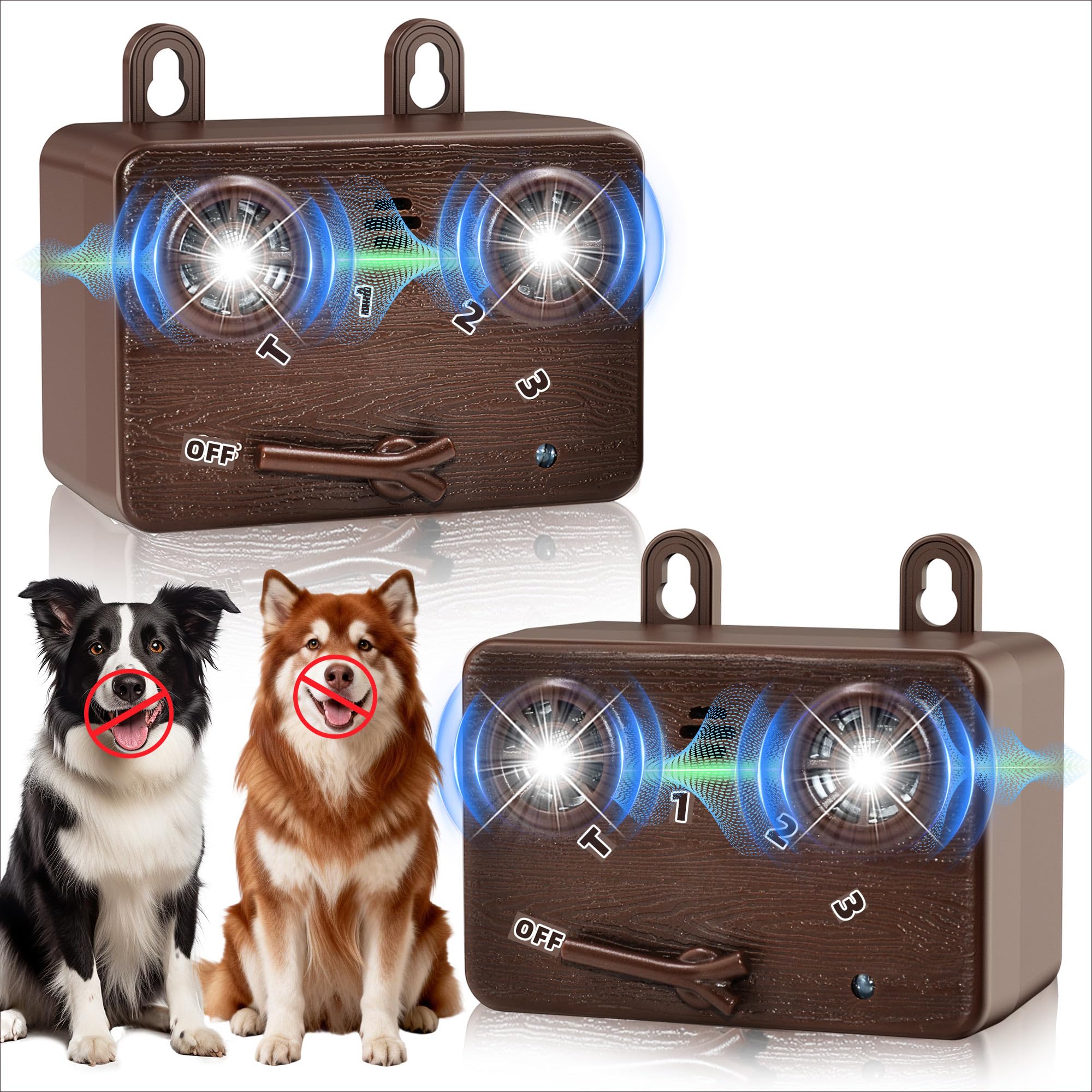 coprisin 2-Pack Anti Barking Device