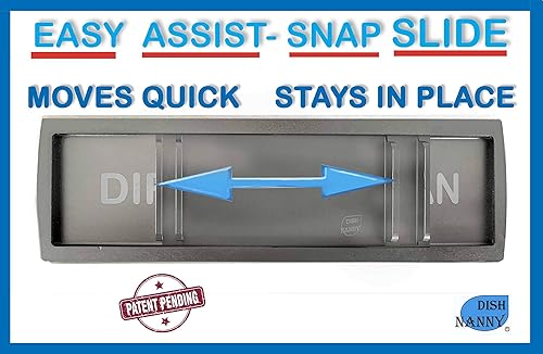 Miniatura 4 de Imán para lavavajillas de edición limitada premium para un aspecto único y elegante (negro inoxidable)