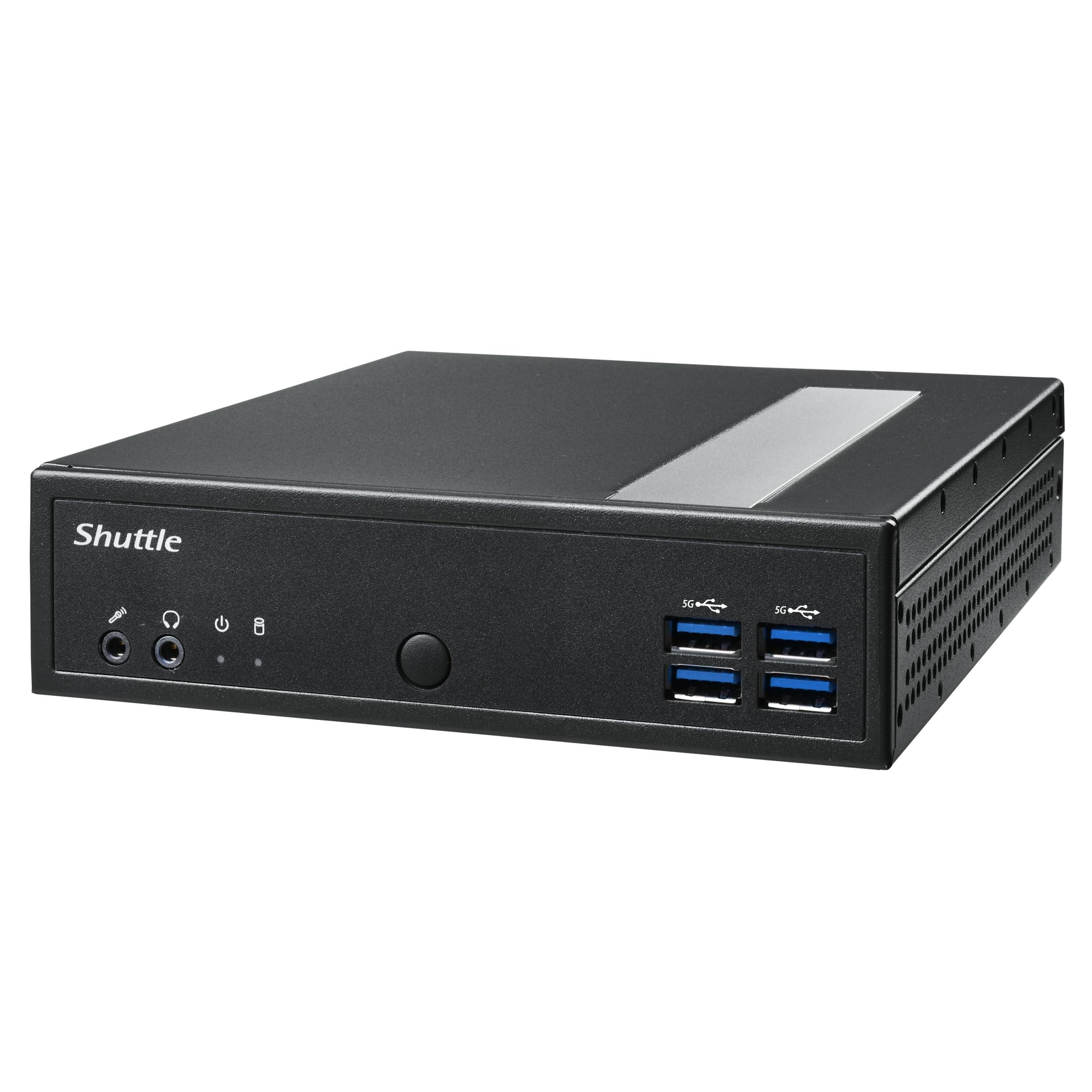 Shuttle Dl40n Barebone Per Pc/stazione Di Lavoro 1.35l Sized Pc Nero N150 (dl40n N150 65w Ext. - Hdmi DisplaY-Port CoM-Port Gln)