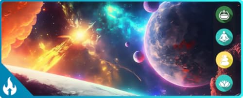 Cosmic Cosmos Vídeos e Sons do Espaço Profundo: Tranquilidade Cósmica Protetor de Tela 4K do Espaço