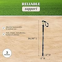 Vista 4 de Yard Tuff YTF-2654WSPR - Bastón ajustable (juego de 2)