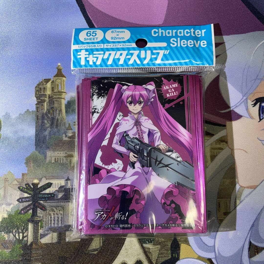 キャラクタースリーブ アカメが斬る！ アカメ・マイン・エスデス セット 超希少 キャラクタースリーブ アカメが斬る！ 3種 - マイルストン | グループ