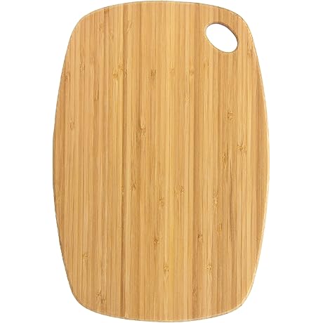 Totally Bamboo Jet Series Dishwasher Safe Bamboo Cutting Board, Medium