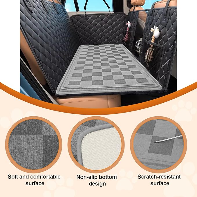 Colchoneta para Perro Coche Grande 137cm Base Antideslizante miniatura 3