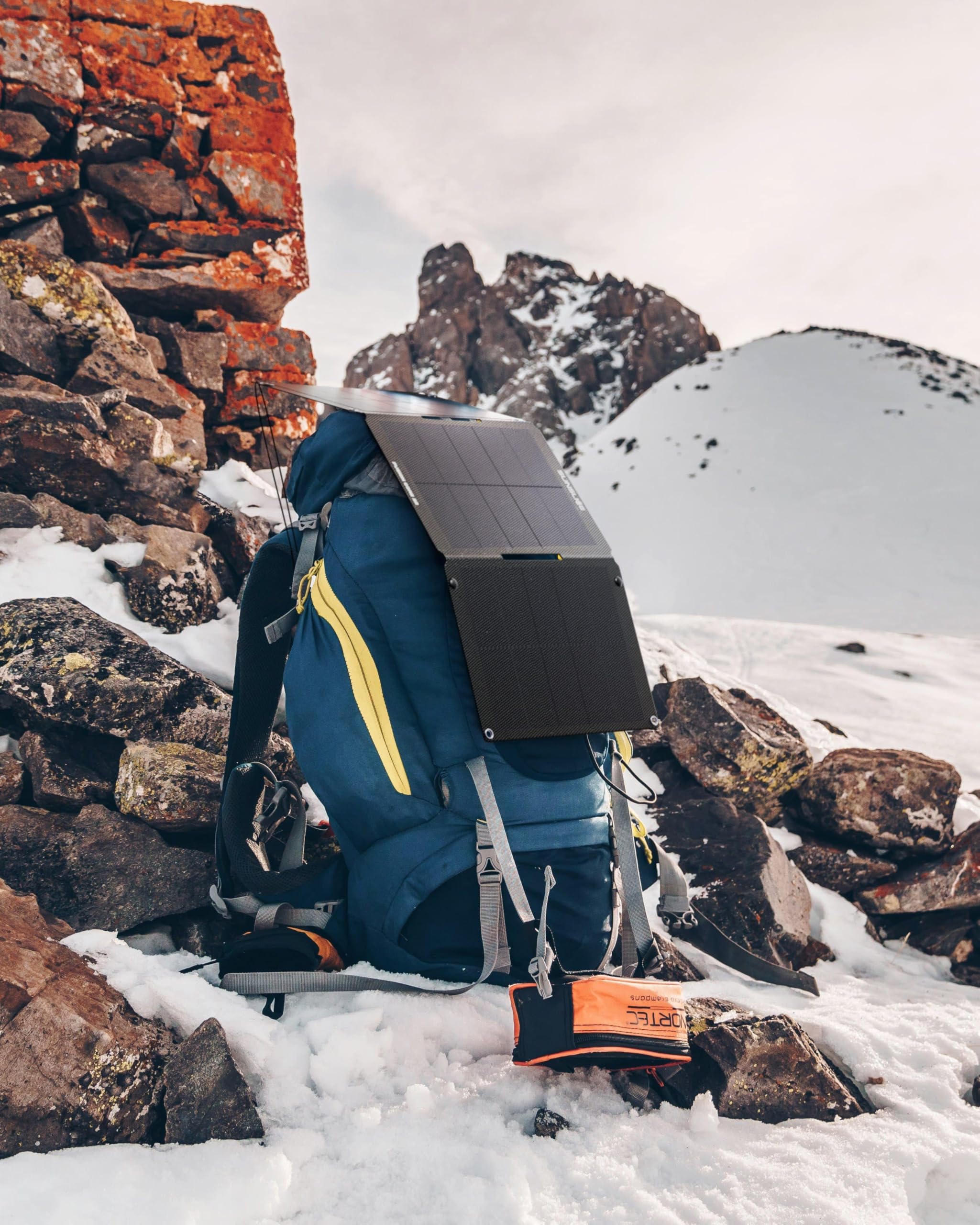 Solar Ladegerät Outdoor 22W – Hochleistungs faltbares Solarpanel mit USB-A, USB-C & DC5521 – Tragbares Solarcharger für Camping, Wandern, Reisen, Trekking & Notfälle