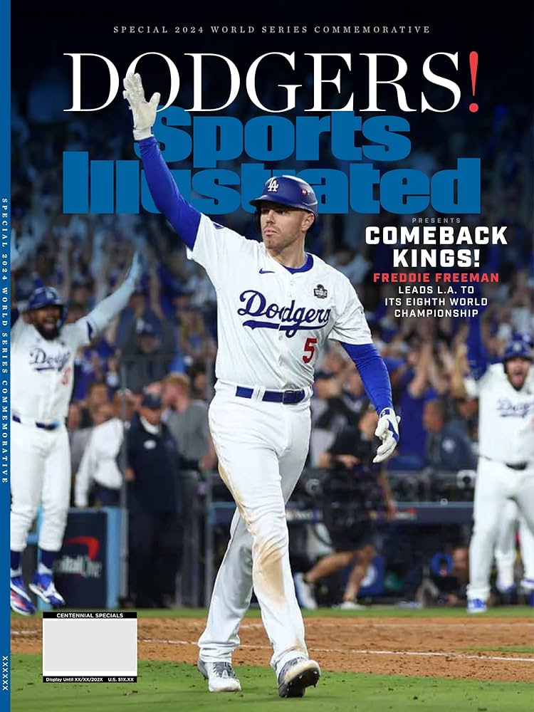 Sports Illustrated LA Dodgers 2024 World Series Championship