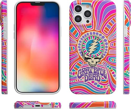 Miniatura 6 de Casely Funda para iPhone 13 Pro  Arte del Caos  Cráneo Grateful Dead  Compatible con MagSafefunda para 13 Pro