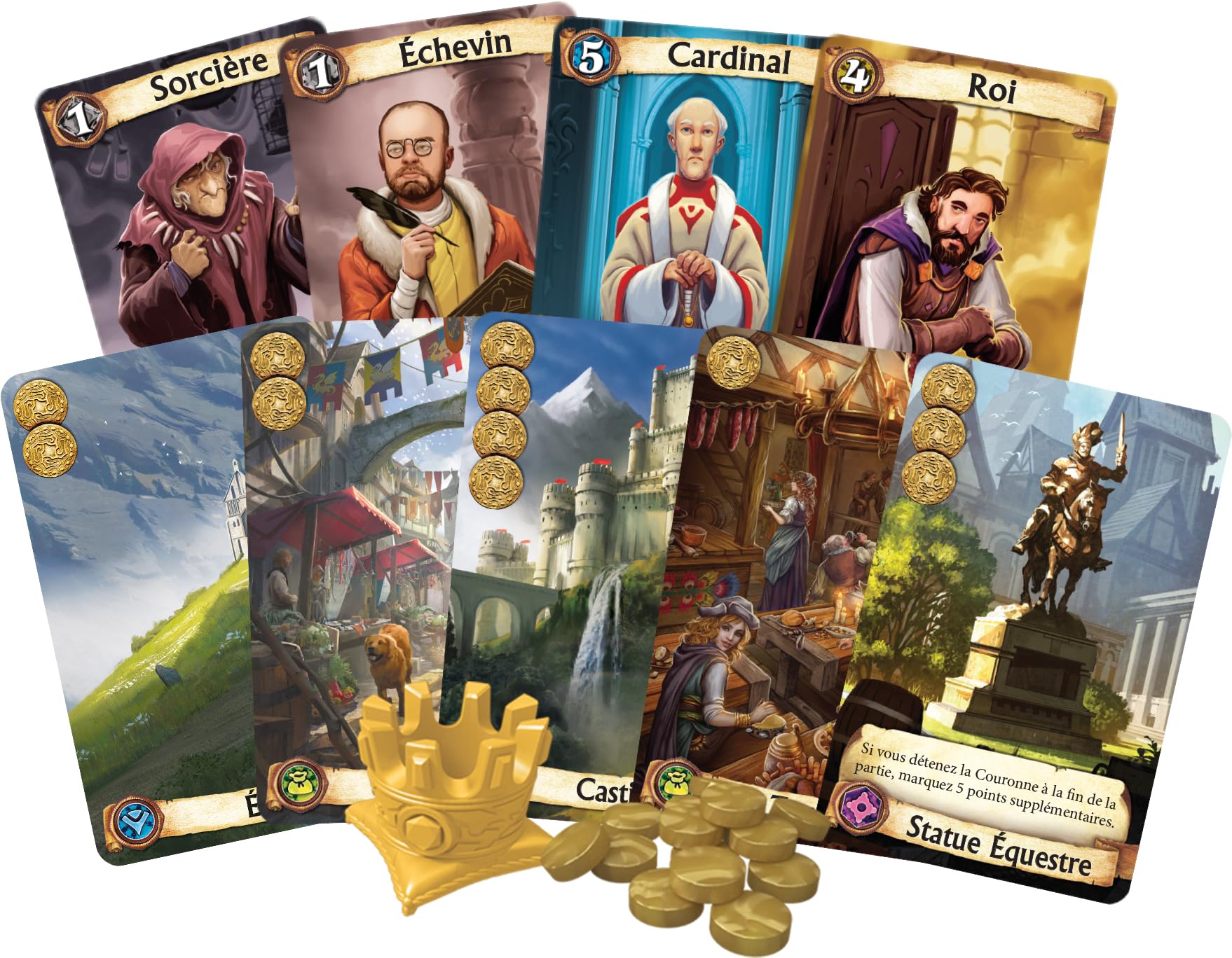 Citadelles 4ª Edizione – Gioco Di Carte Strategico – Asmodee (Edizione Francese) - 3