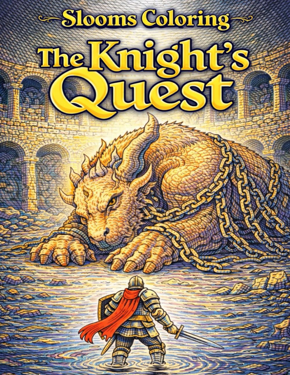 The Knight’s Quest: Legendary Journeys, Giant Monsters, and Epic Adventures: A Fantasy Coloring Book Filled with Heroic Battles, Magical Lands, and ... Life (A Knights Quest Coloring Book Series)