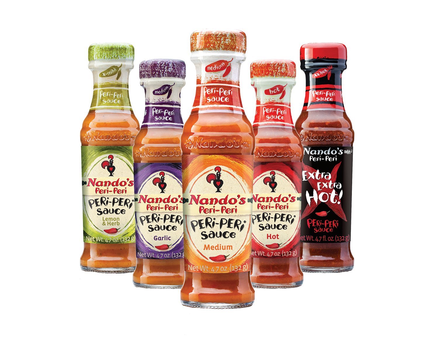 Amazon.com : Nando's Hot PERi-PERi Sauce - Gluten Free - Non ...