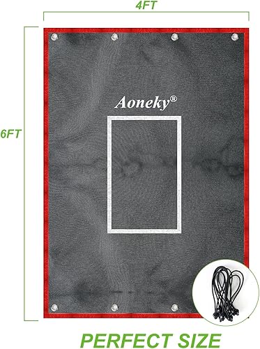 Miniatura 2 de Aoneky Backstop de jaula de bateo