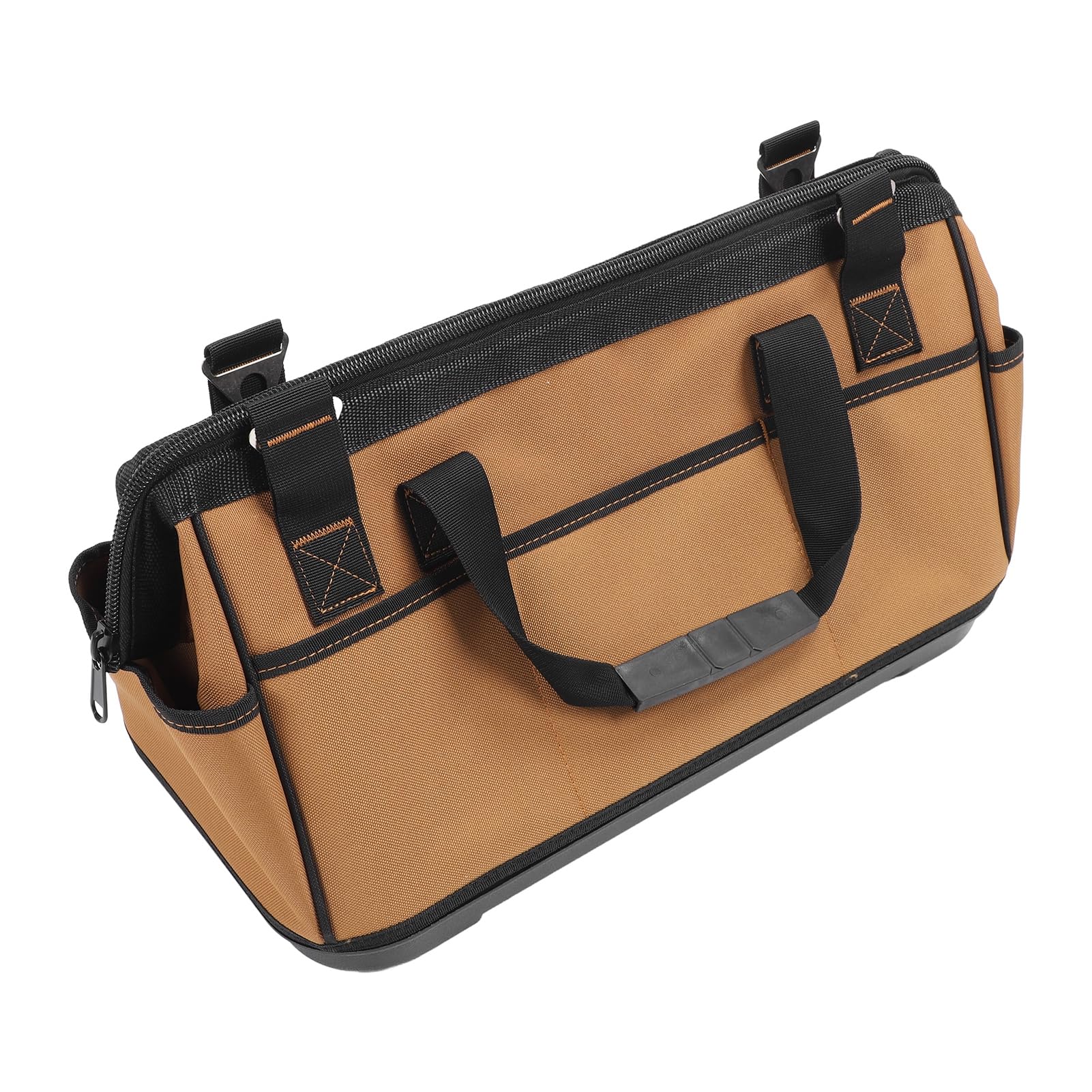 Ausla Borsa Portautensili da Elettricista, Organizer per la Conservazione degli Attrezzi in Tessuto Oxford con 17 Tasche e Base Stabile per Uomini Carpentieri e Saldatori (20 pollici)