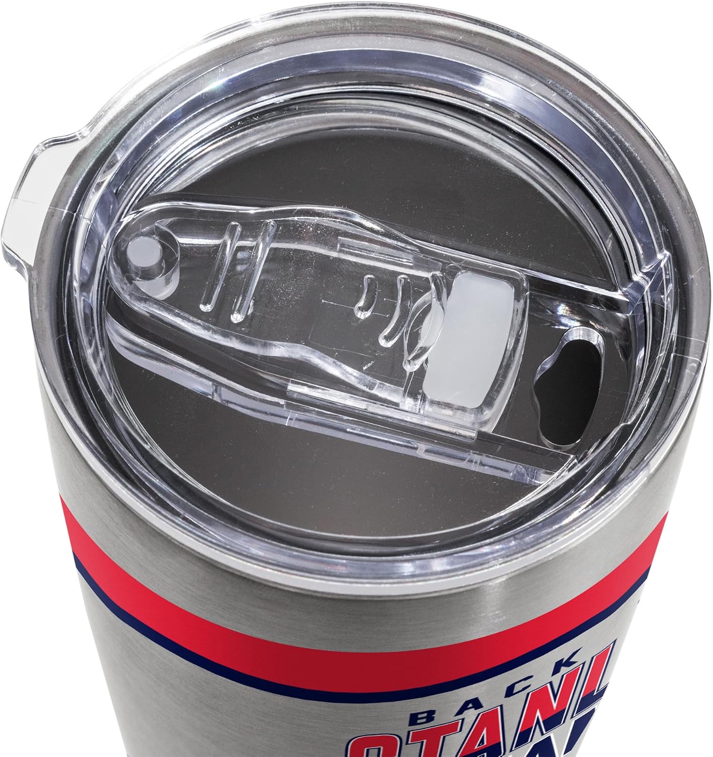 Rico Industries NHL Hockey Florida Panthers Back To Back Champions 2025 20oz Stainless Steel Tumbler with Lid - Great For Coffee, Tea, Water or Cocktails