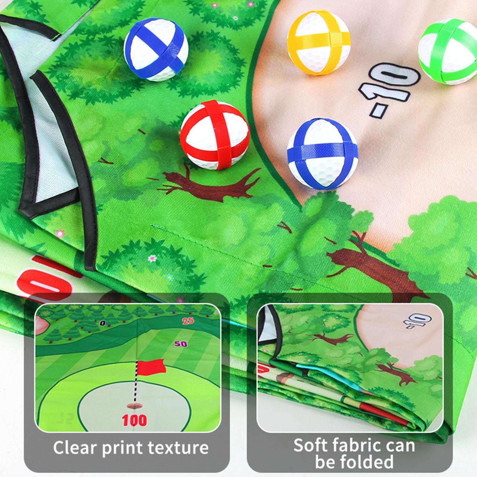 Generico Chipping Golf Gra | Przenośny przyrząd treningowy, gra w golfa dla taty - dla kobiet chłopców dziewcząt młodych nastolatków golfistów żona mąż syn córka rodzina