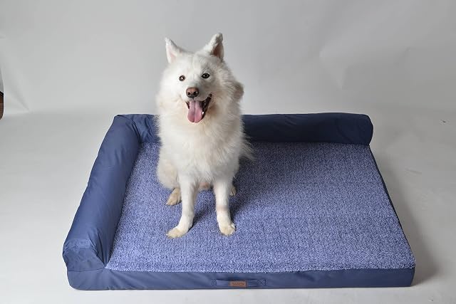 Foto 2 de 6 de RAIKOU Cama Ortopédica para Perros Grandes,Sofá para Perros,Cama para Mascotas,Cama para Perro de Espuma…