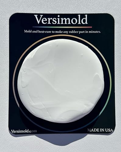 Masilla de goma de silicona moldeable para reparación de masilla resistente (blanco)