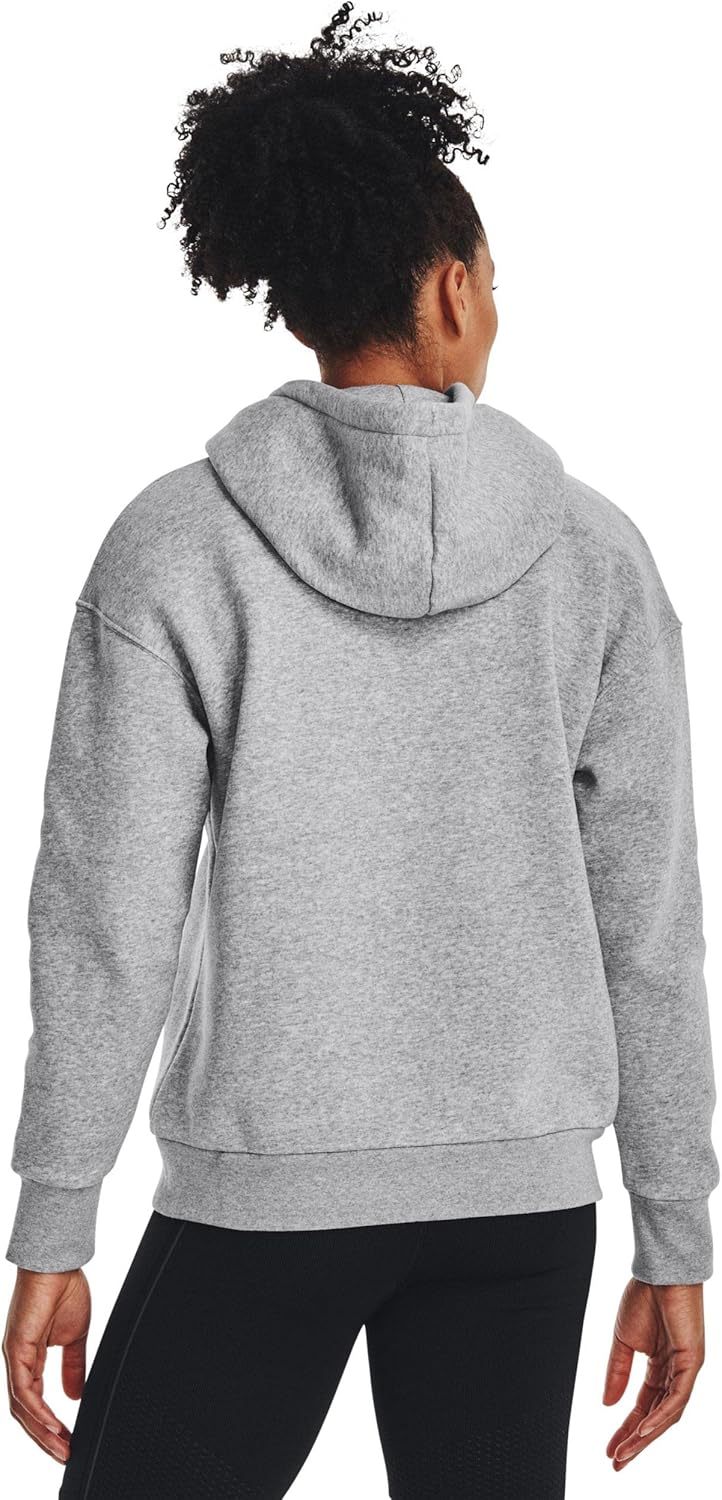 Under Armour womens Left Chest Armourfleece Hoodie - Image 2