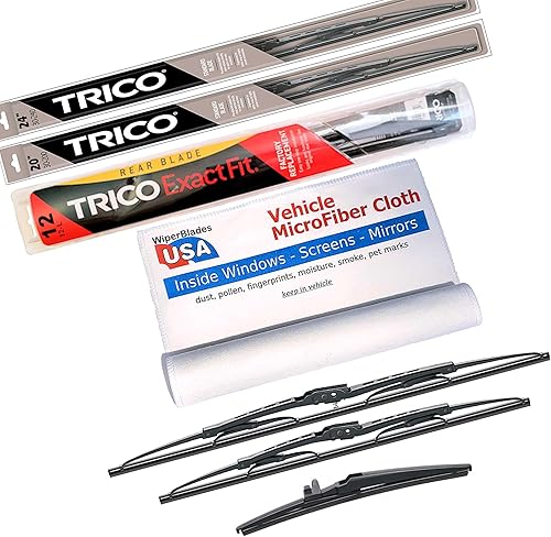 Miniatura 83 de WiperBladesUSA Juego de limpiaparabrisas compatible con Toyota Corolla 2013 (juego de 2) limpiaparabrisas