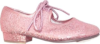 Tappers & Pointers Girls/Ladies Glitter Hologram Tap Dance Shoes