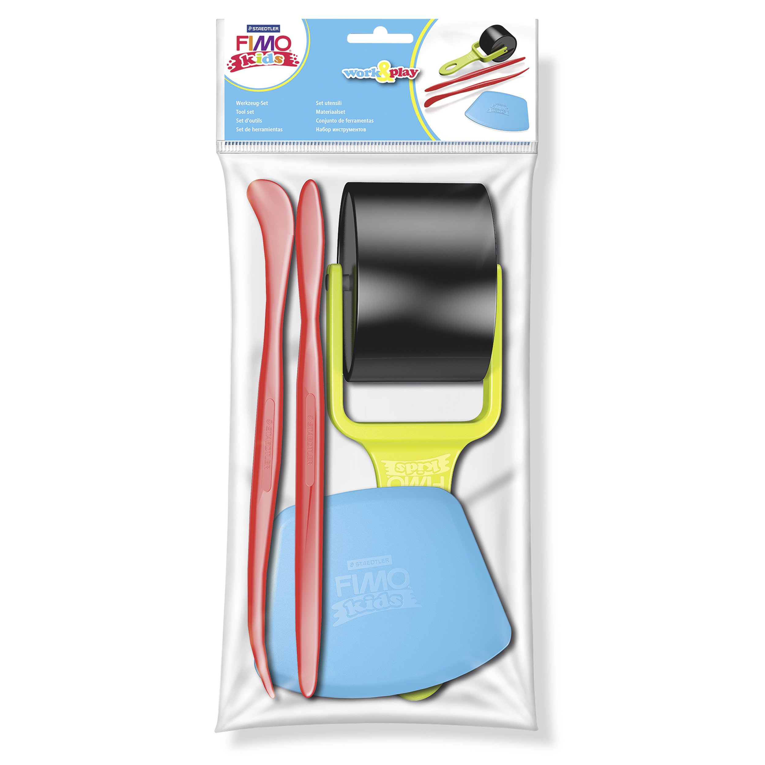 Set De 3 Outils De Modelage STAEDTLER Fimo Kids - Sécurisés Pour Enfants - Réf. 8700 34 - 10