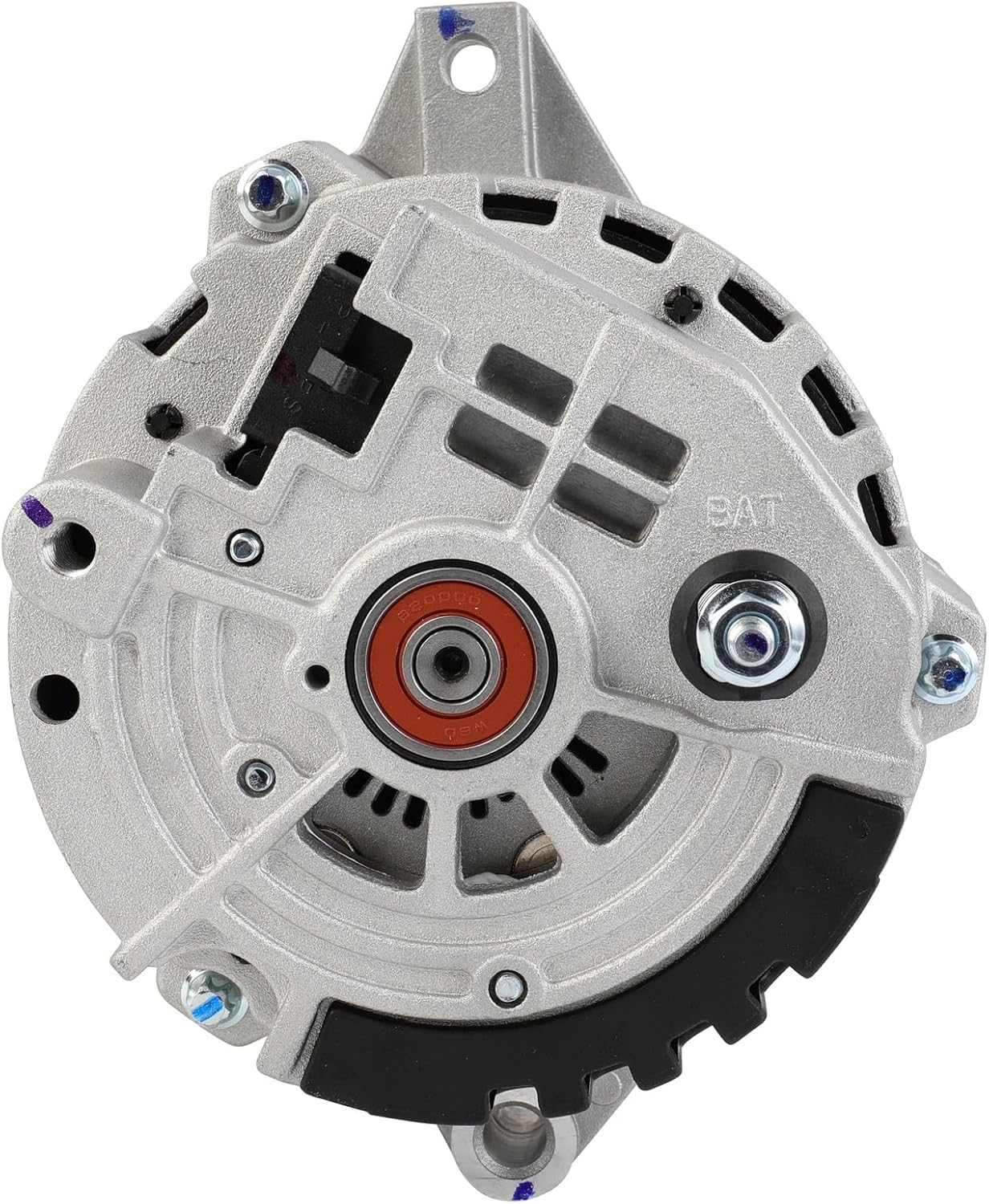 SCITOO Alternator Fits for Chevrolet for Corvette 5.7L 1987-1991 12V 105Amp CW 6-Groove Pulley High Output Alternator 7888-11N 111090 10463007 10463097 1101127 10463173 1101264 1101601 1101843