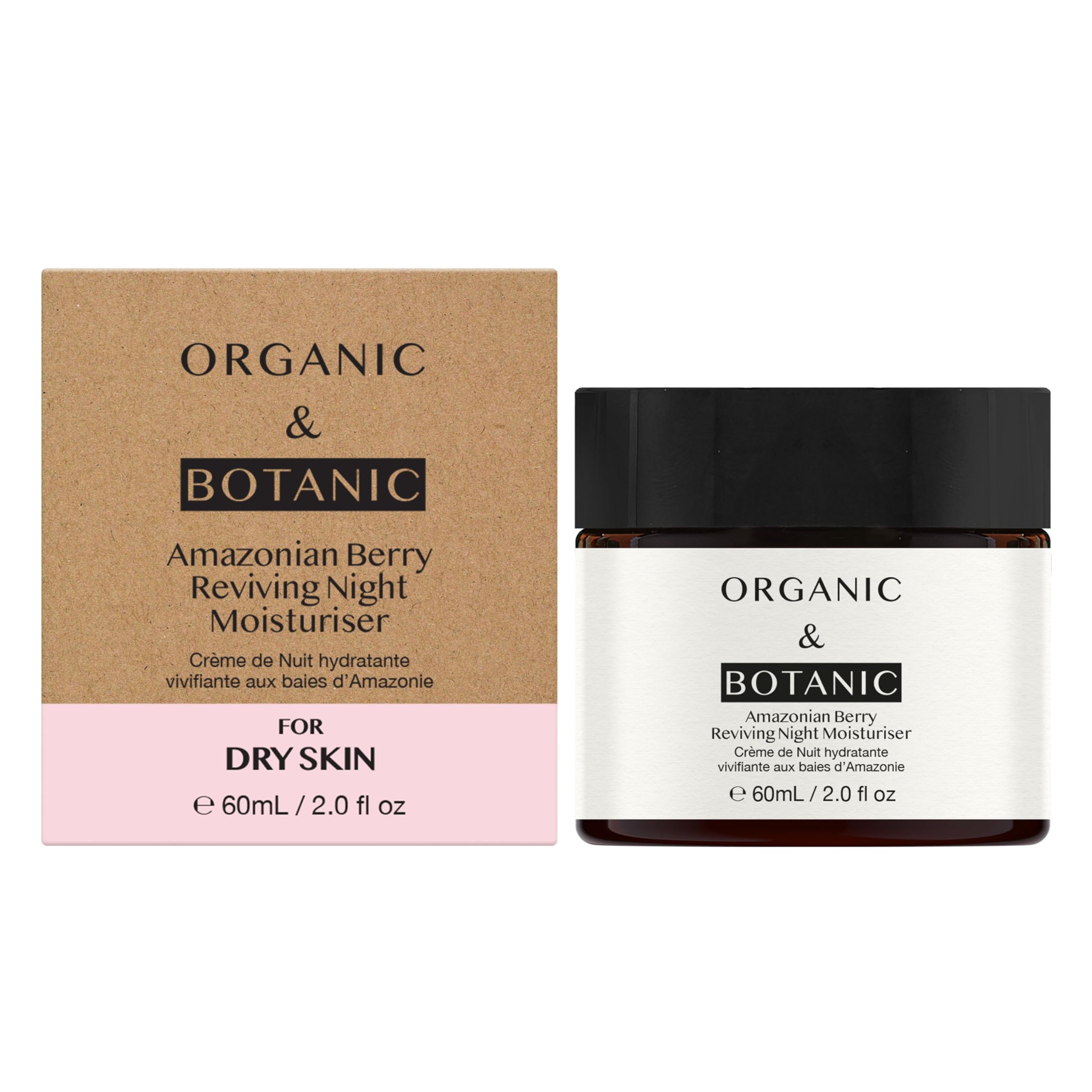 Dr Botanicals Amazonian Berry Night Moisturiser 60Ml
