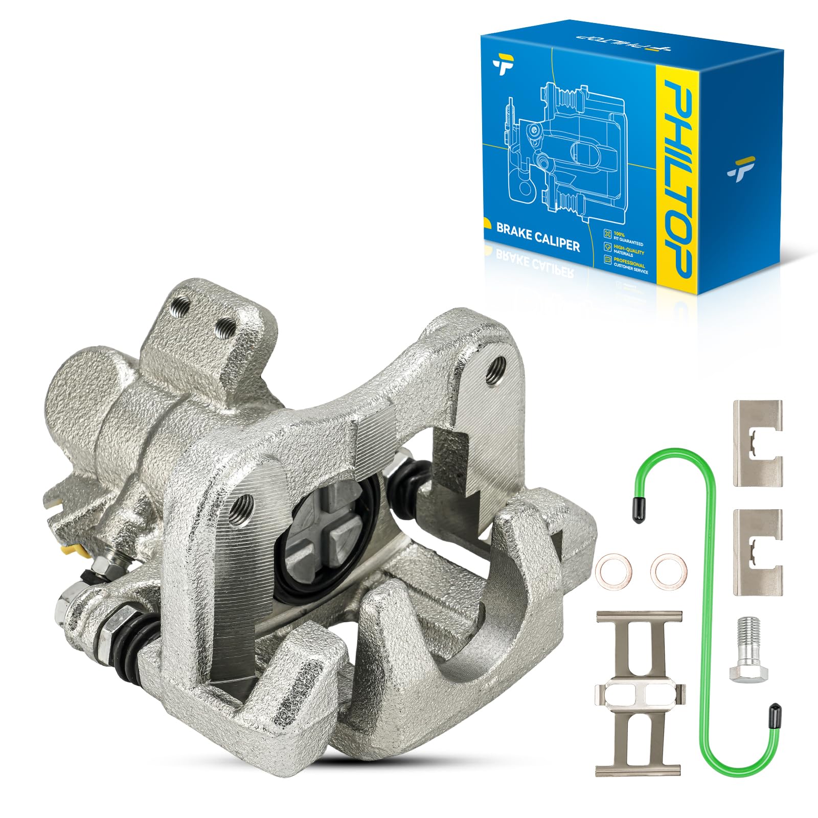 PHILTOP Rear Right Brake Caliper for Honda Civic EX 1.8L, 43018TR3A00