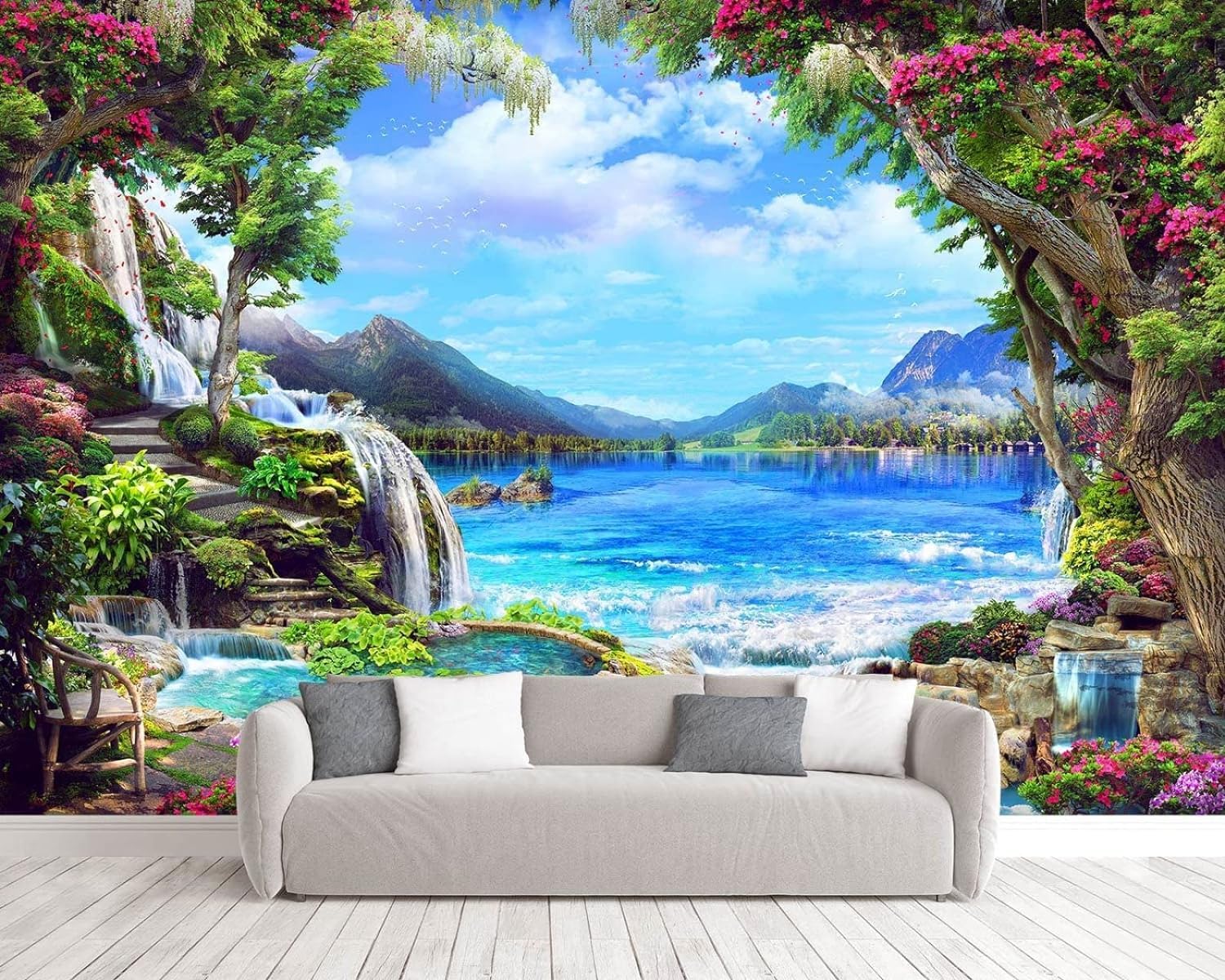 Affiches murales et fond d'écran mural 3D pour décoration salon et chambre