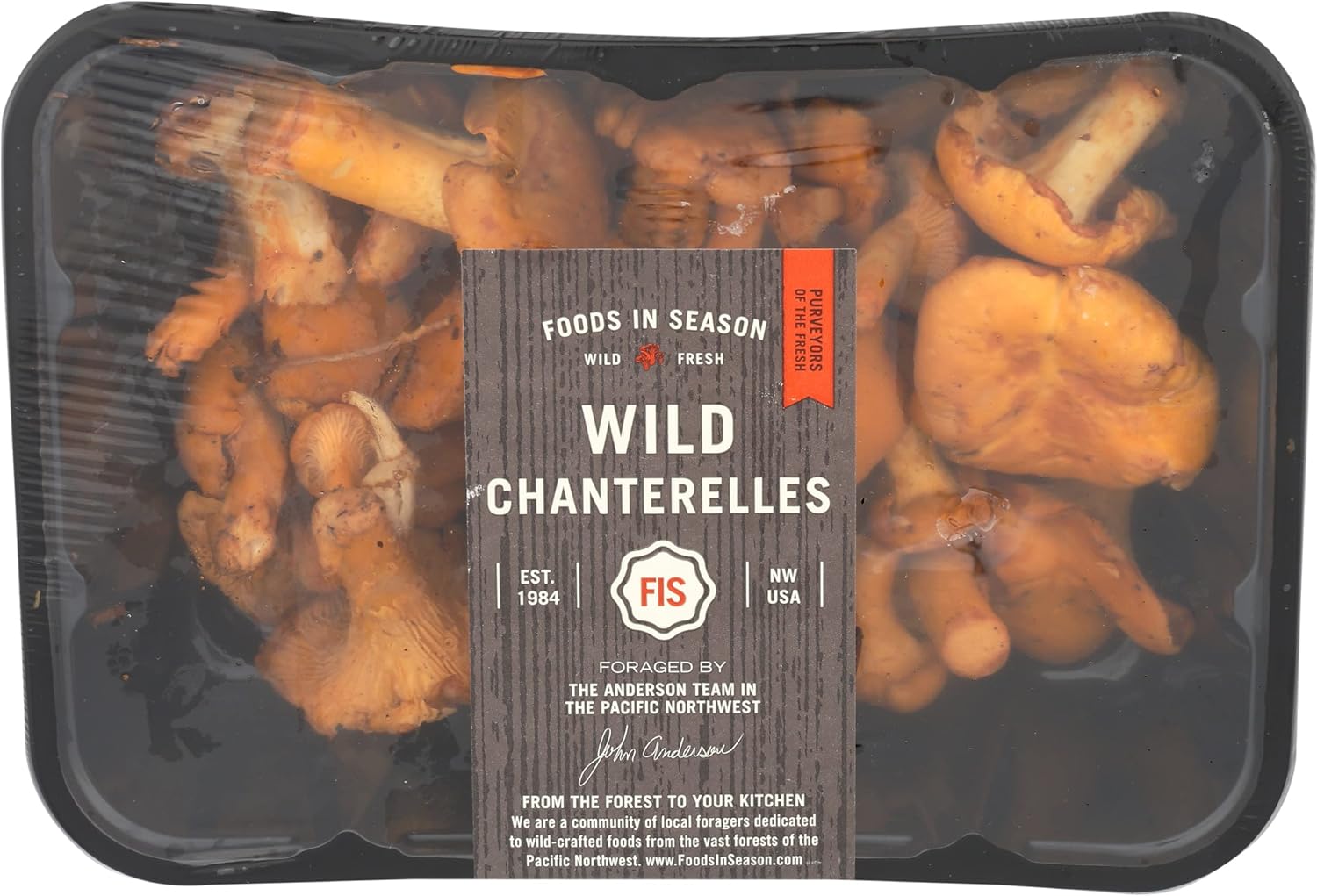 PRODUCE Chanterelle Mushrooms, 7 OZ Grocery & Gourmet Food