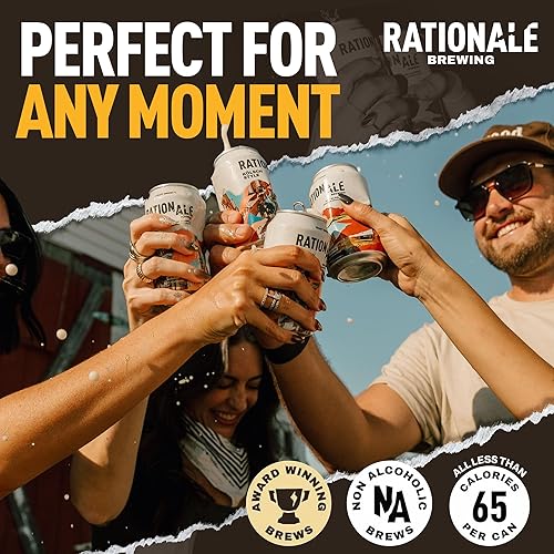 Miniatura 5 de RationAle Brewing Paquete de 12 latas sin alcohol Vareity, 12 FZ