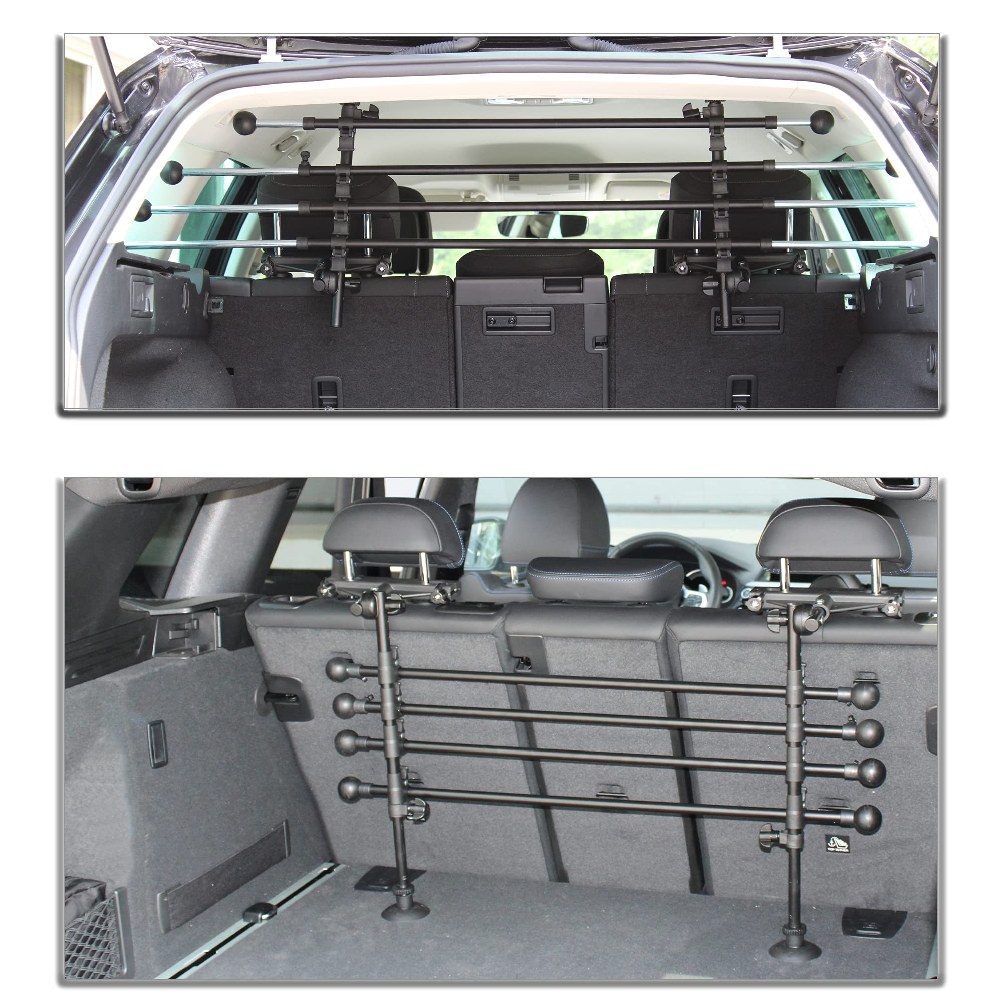 Gepäckraumgitter Schutzgitter Trenngitter Hundegitter universal Auto SUV Kombi