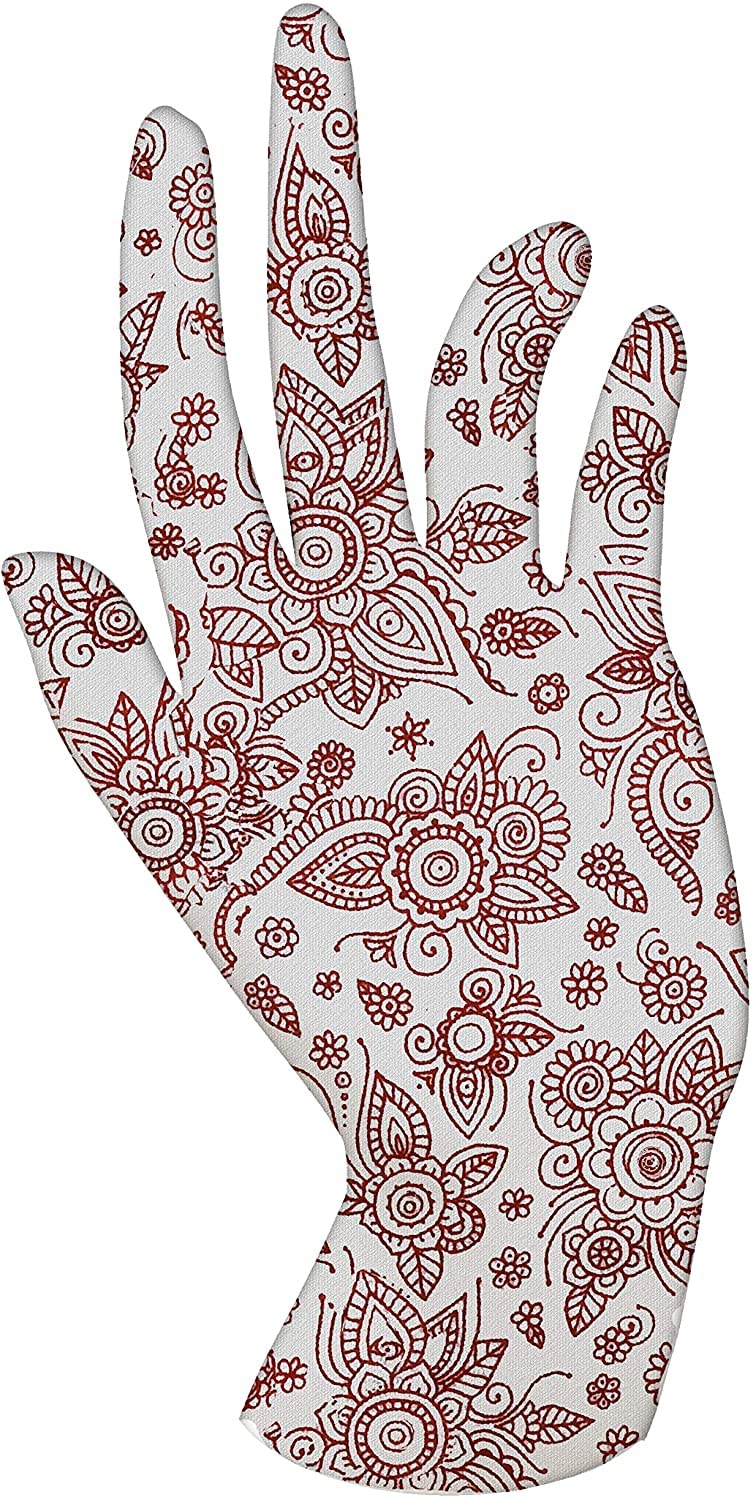Malcolm's Miracle Henna Moisturizing Gloves - Lasts 2 Years - Made in the USA (Men's XL)
