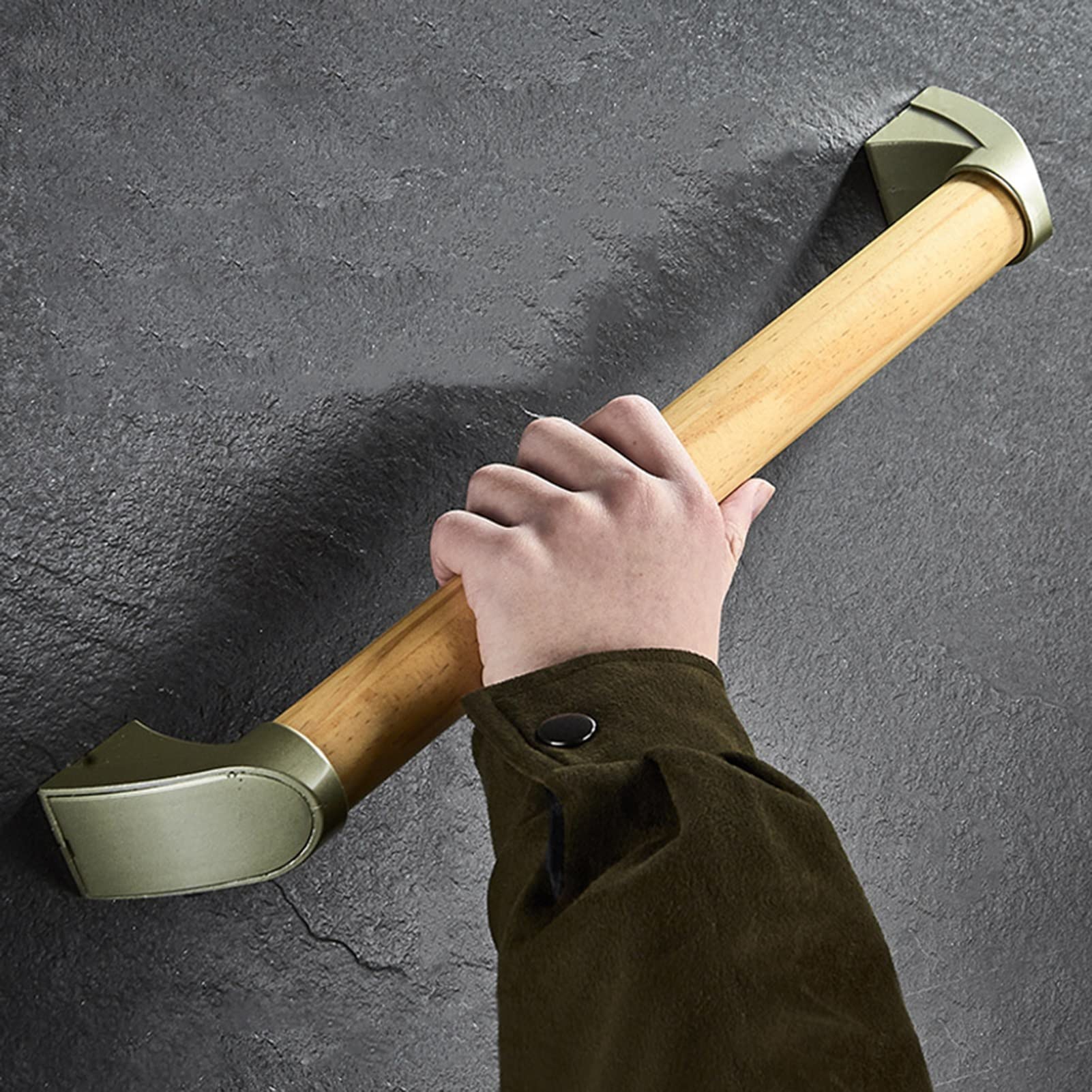 Maniglione di Supporto a Parete per Bagno, Maniglia per Doccia, corrimano di Sicurezza per l'equilibrio - per disabili, Anziani, Persone infortunate, Assistenza per la Vasca da Bag