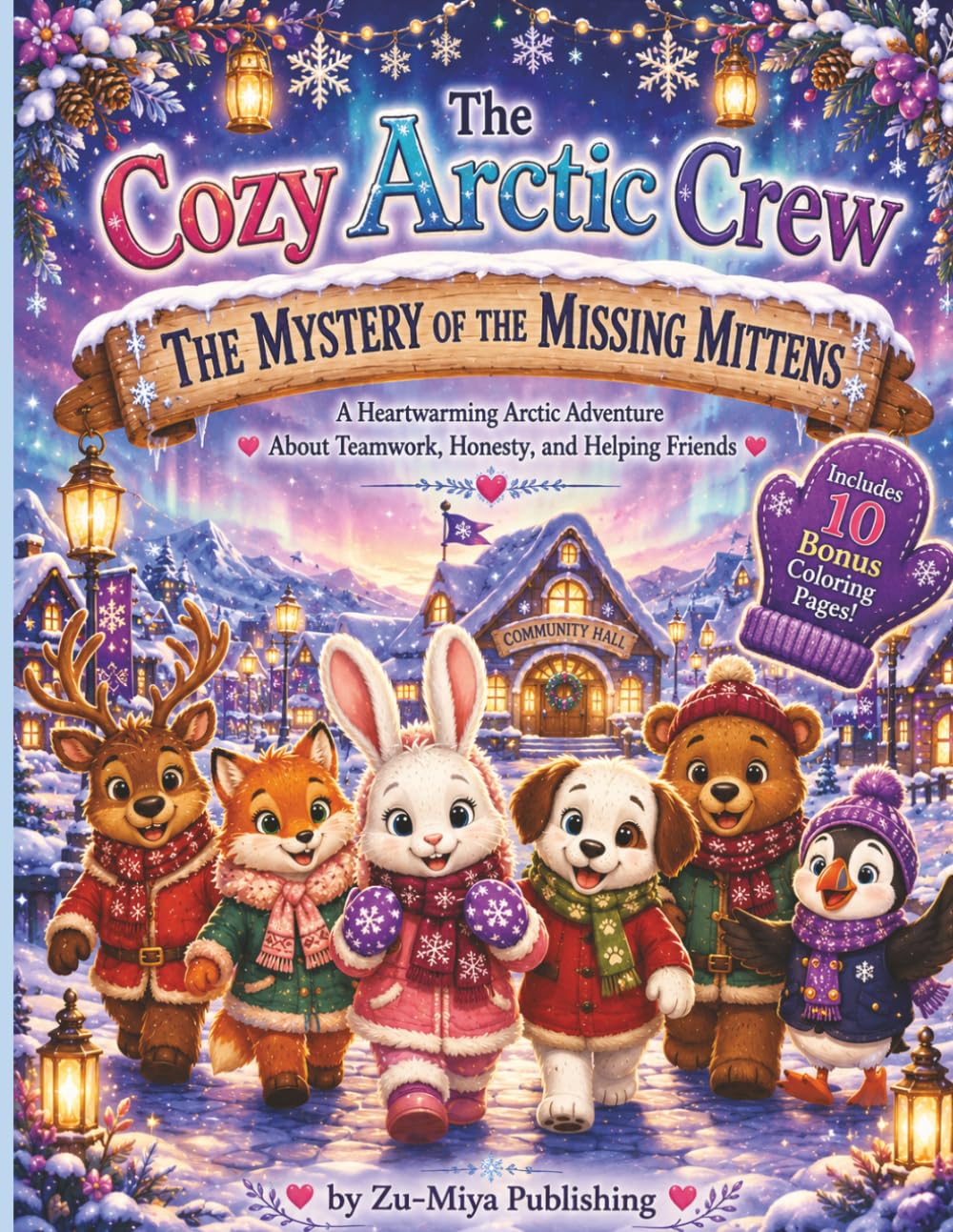 The Cozy Arctic Crew: The Mystery of the Mittens: A Heartwarming Arctic Adventure About Teamwork, Honesty, and Helping Friends