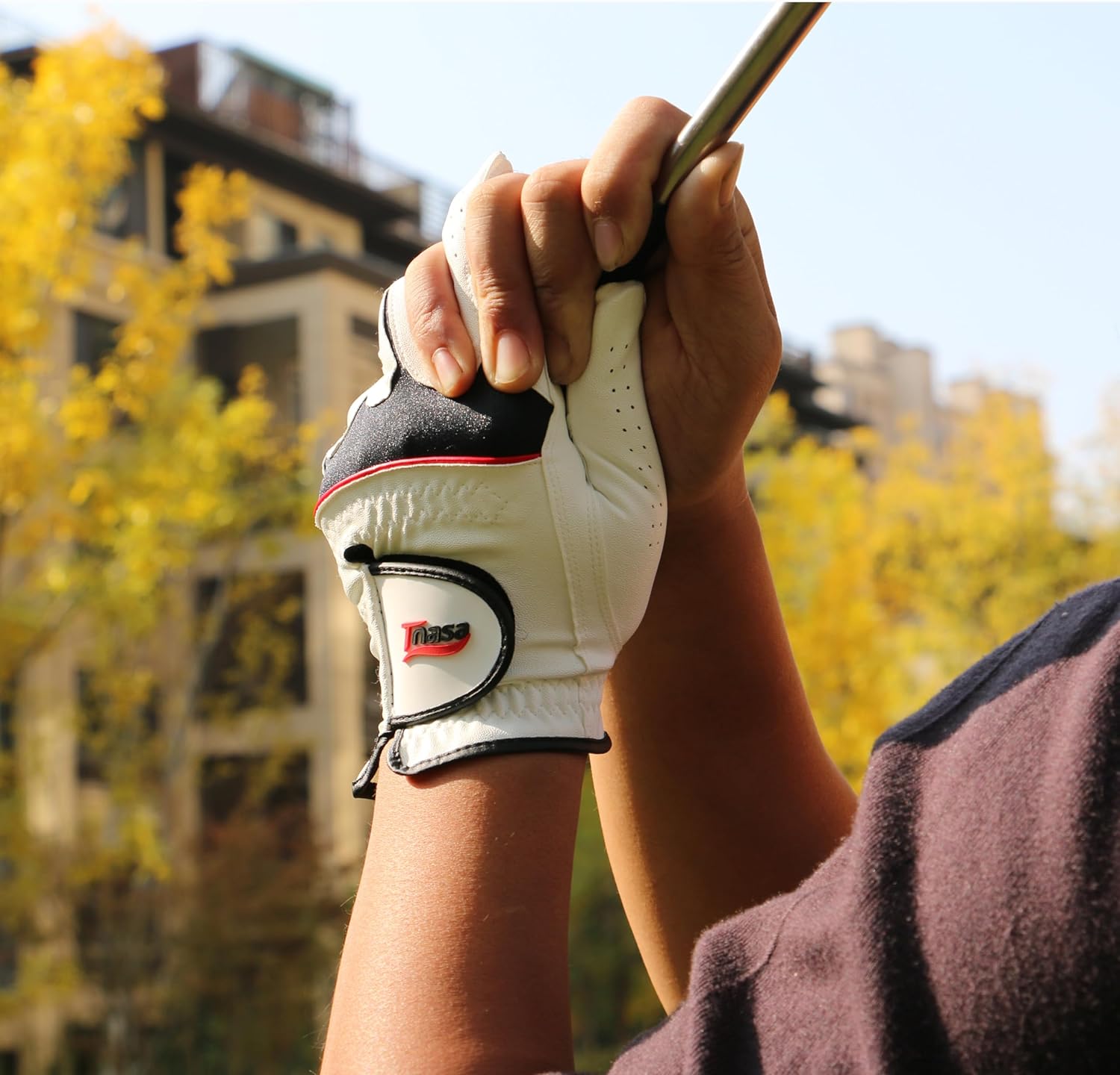 Golf Gloves Men Right Handed Golfer | Premium Leather - Super Soft Feel - Worn on Left Hand Men's Golf Glove - Image 7