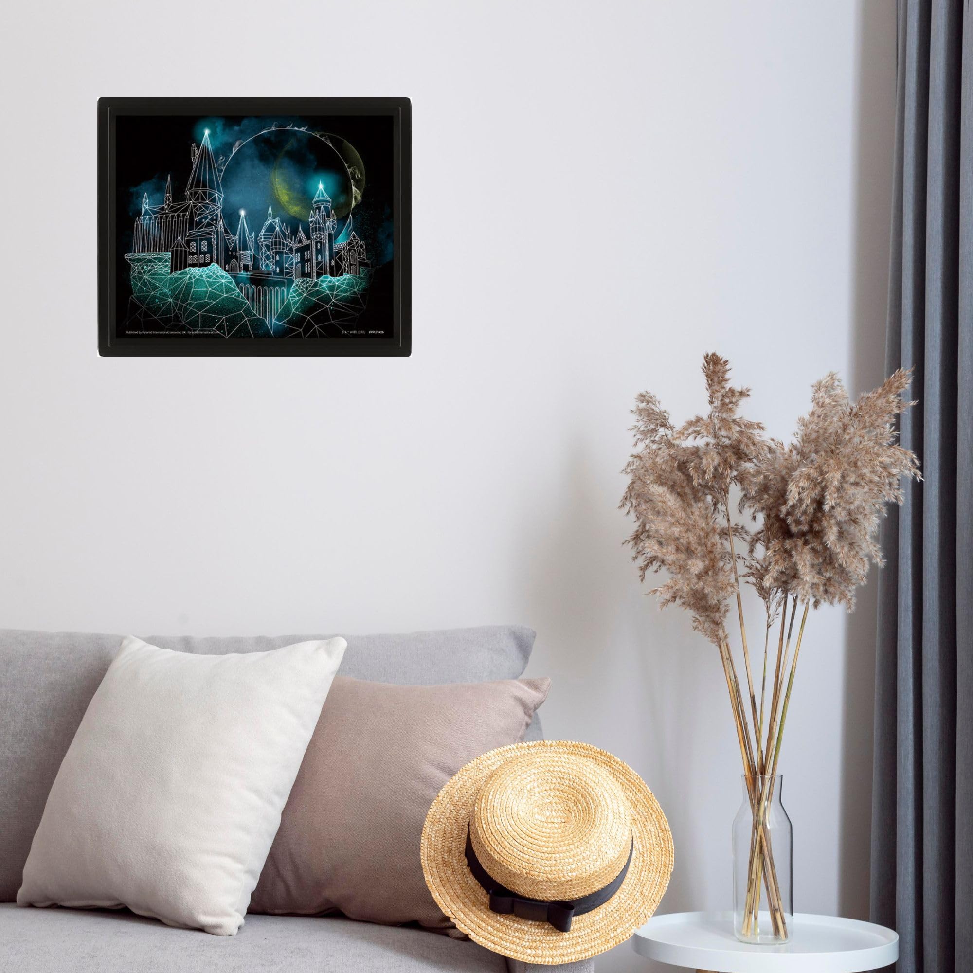 Amazon.co.jp: ハリーポッターポスター 3D (幾何学ホグワーツデザイン