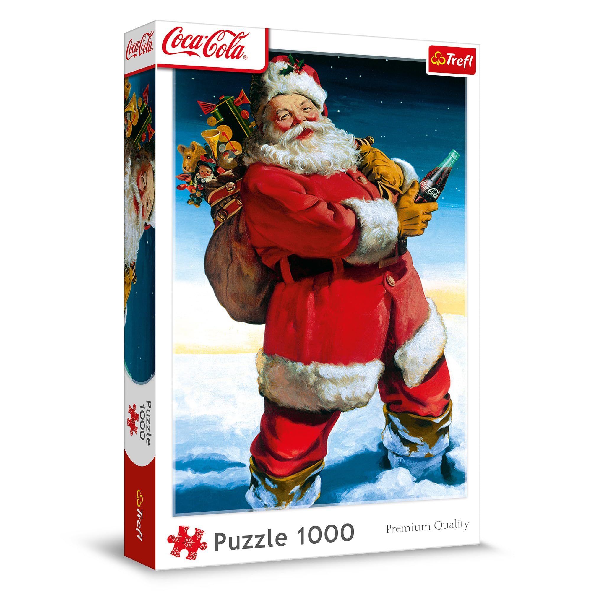 Trefl-Ambiance De Noël-Puzzles De 1000 éléments-Puzzles De Noël, Magie De Noël, Montagne Mystique, Hiver, Puzzles Classiques Pour Adultes Et Enfants à Partir De 12 Ans
