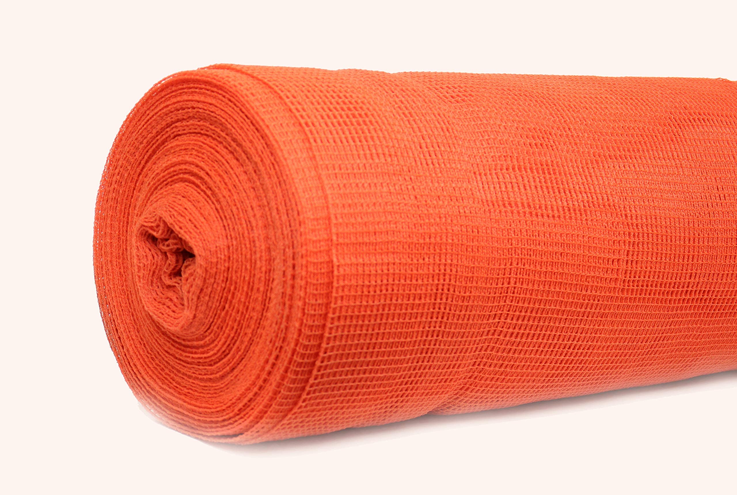 RK Safety RK Heavy Duty Orange Scaffold Debris Netting, Fire Retardant 8.6' x 150'