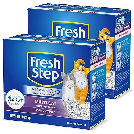 Fresh Step Advanced Clumping Cat Litter