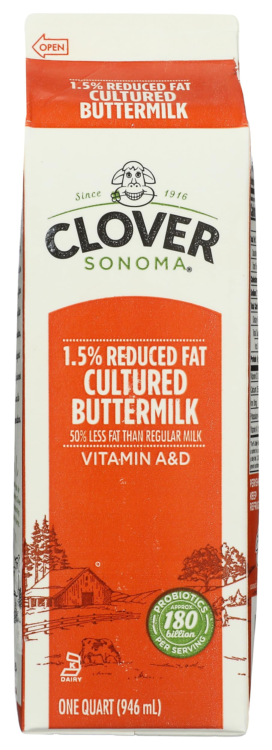 LOW FAT CULTURED BUTTERMILK
