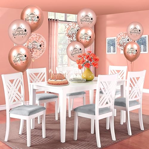 Miniatura 63 de 18 globos de cumpleaños de 13 años y suministros de decoración de fiesta de confeti para niñas y niños, 12 pulgadas