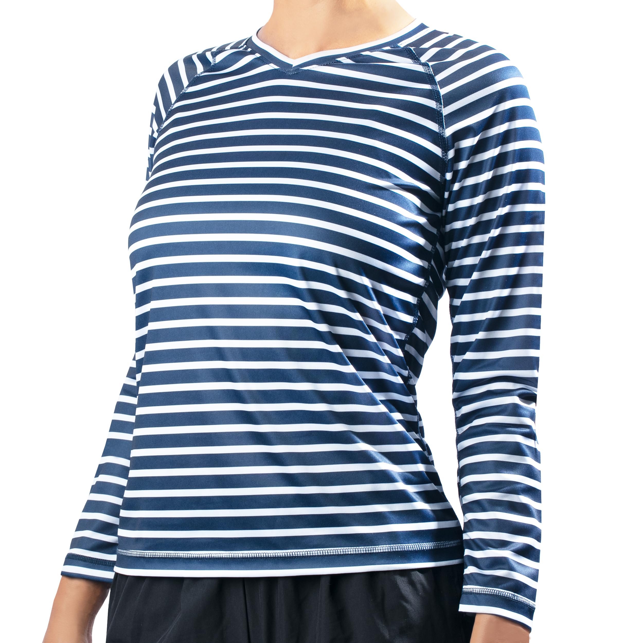 Women's UPF 50+ Long Sleeve Active Swim Tee & Workout Top