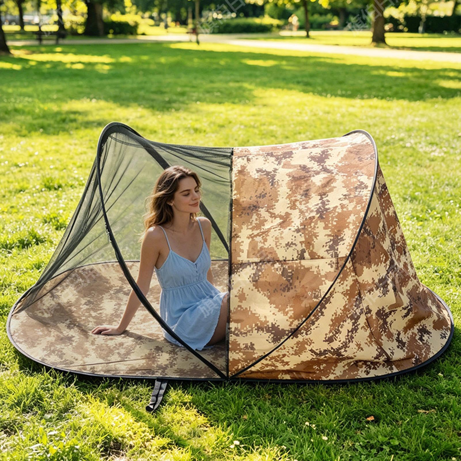 Filet de patio Tente Pliante À Ouverture Rapide Portable Et Respirante