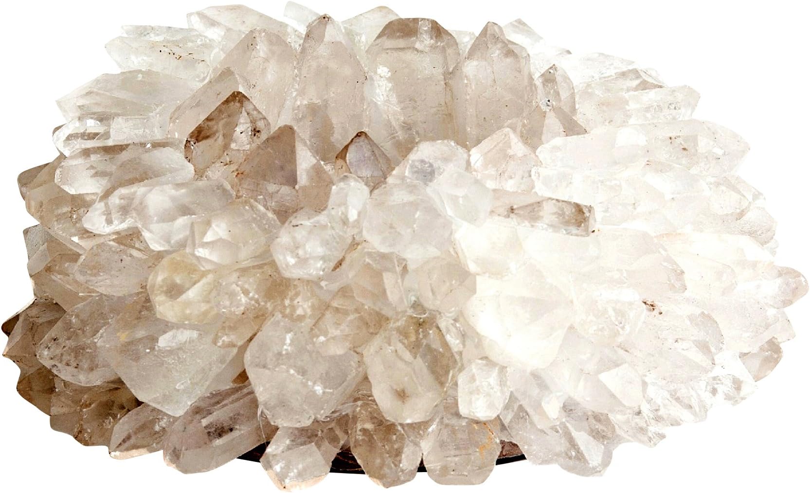 Large Quartz Point Votive Candle Holder