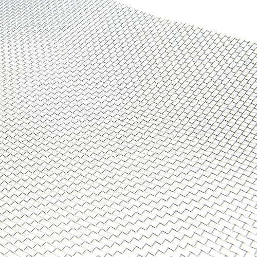 Miniatura 5 de TIMESETL Alambre tejido de acero inoxidable 304 10 malla - 12 x 24 pulgadas (11.8in x 23.6in) - Malla de valla de jardín, red de mosquiteras de