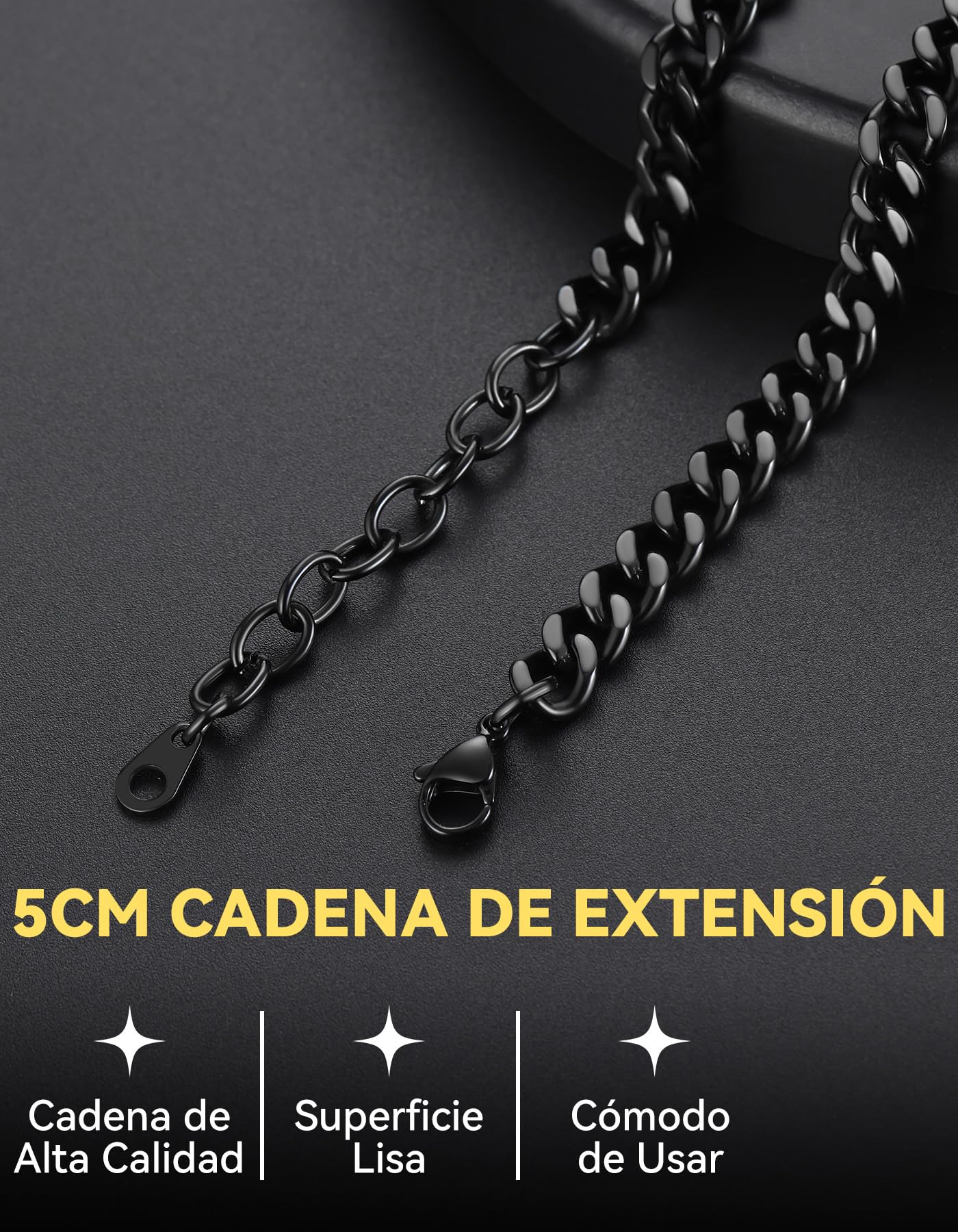 ChainsHouse Alambre Pinchos Collar para Hombre Mujer Estilo Rock Gótico Hip Hop Punk, 41-46 - 51-56 CM Largo, Regalo Joyería Estilosa