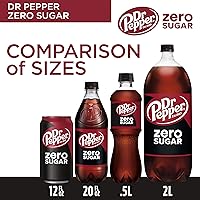 Vista 4 de Dr Pepper Soda cero azúcar, latas de 12 onzas líquidas, paquete de 12