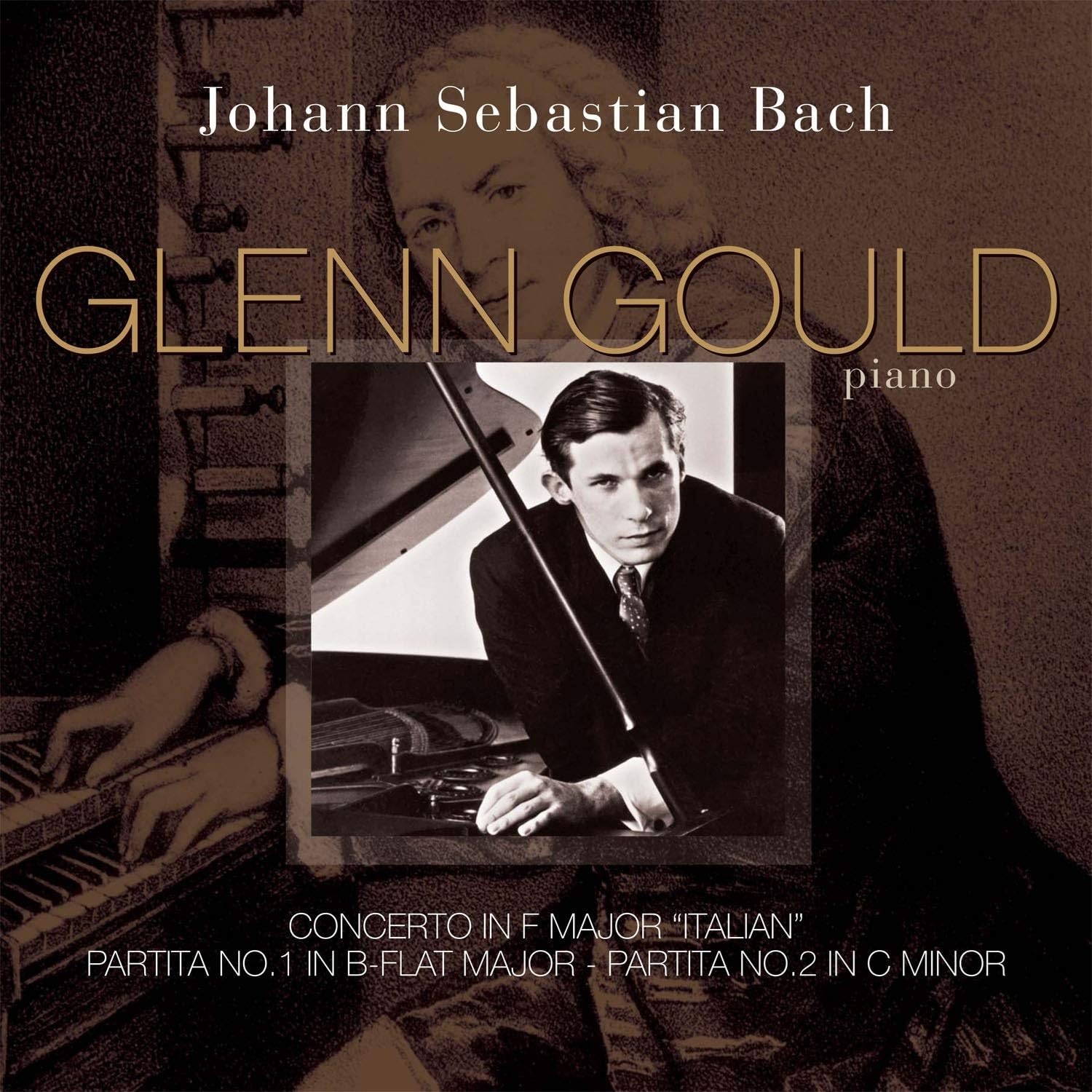 Bach / Gould, Glenn Italian Concerto LP Ltd 180gm Gold Vinyl
