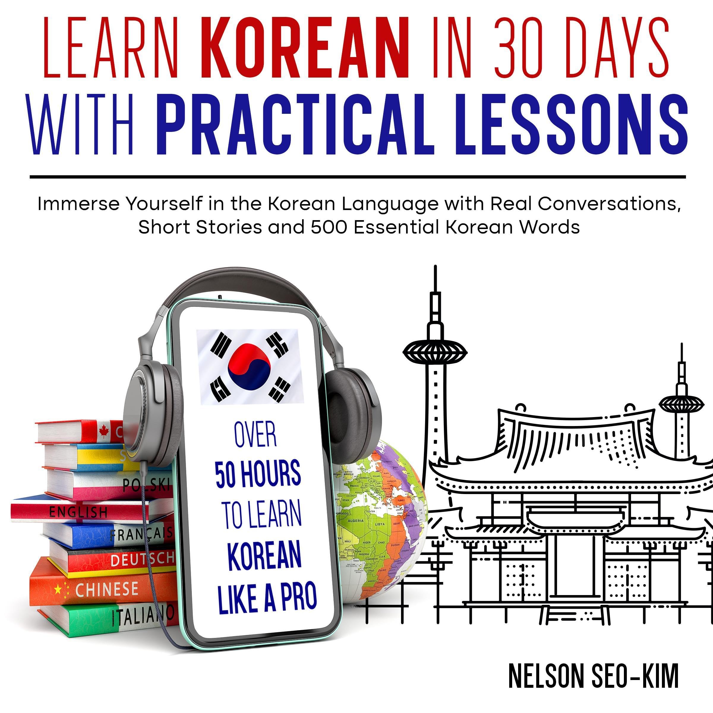 Cover art for Learn Korean for Beginners 3 in 1 Bundle