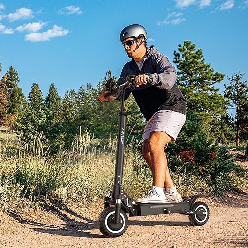 Miniatura 6 de Scooter eléctrico de 2800 W, 60 millas de largo alcance y velocidad de 40 MPH, batería mejorada de 52 V 25 AH, neumático todoterreno resistente de